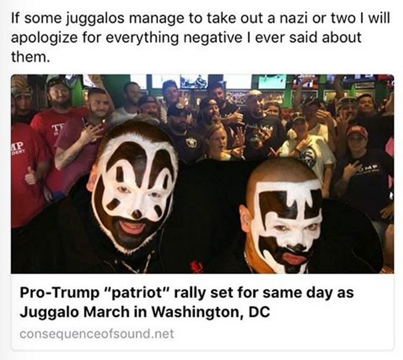 Gang Related: What Antifa and Juggalos Have in Common in this Strange New World
